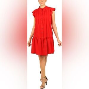 Ruffle Pleated Shift Dress
Julia Jordan